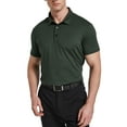 thumbnail image 3 of TELALEO Men's Polo Shirts Performance Short Sleeve Golf Shirt Casual Collared T-Shirt,3 Pack,Size L, 3 of 7