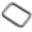 Gunmetal, variant on 3/4 Inch Metal Rectangle Buckle Rings for 5/8, 3/4 and 1 Inch Straps, Heavy Duty Bag, Belt Loop and Purse Hardware, 20 PCS (Gunmetal)
