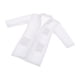 thumbnail image 3 of Muñeca miniatura de bata blanca a escala 1/12, regalo de bata blanca, decoración para casa de muñecas, vestido Masculino, 3 of 9