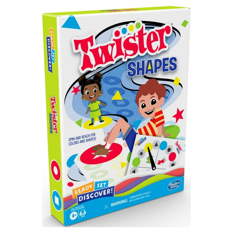 Twister Party Floor Board Game for Kids and Family Ages 6 and Up, 2+ Players
