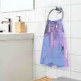 thumbnail image 3 of Yayeee 100% Cotton Hand Towels for Bathroom 16" x 28" Soft Absorbent Kitchen Towel, Cat Walking in Street, 3 of 7