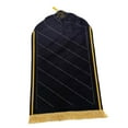 thumbnail image 3 of GUOOL Arch Shape Flannel Prayer Rug, Carpet Praying Mat Salat Rug Doormat Area Rug Non Black Large, 3 of 9