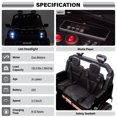 thumbnail image 4 of VOLTZ TOYS Licensed Ford F-150 Raptor 24V 2-Seater Ride-On Truck for Kids – Dual 45W Motors, Remote Control, LED Lights & Music, 4 of 6