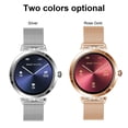 thumbnail image 2 of NY22 Smart Watch para mujer 1.09 '' TFT Pantalla táctil completa 9.9 mm Slim Body Fitness Health Mon Abanopi Rosa Dorado, 2 of 7