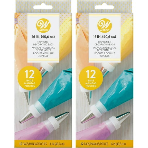 SCXP Disposable 16-Inch Decorating Bags (2 Pack)