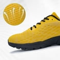 thumbnail image 6 of JOYFON Mens Running Shoes Air Cushioned Athletic Sneakers Non Slip Tennis Shoes for Sport Gym Jogging BlackYellow Size 7.5, 6 of 7