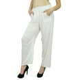 thumbnail image 4 of Bimba Women Long Pajama With Pockets Modal Cotton Night Pyjama Sleepwear, 4 of 8