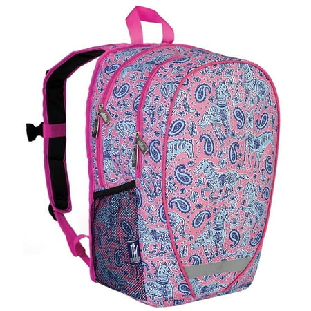 Watercolor Ponies Comfortpack Backpack in Pink