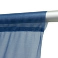 thumbnail image 2 of Efavormart Sheer Wedding Arch Drape 5ft × 10ft Navy Blue – Backdrop Curtain Panel with Rod Pocket, 2 of 5