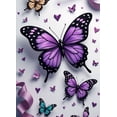 thumbnail image 5 of LUUFILx Butterfly Backdrop Decoration Large Butterfly Banner for Birthday Party Background Photoshoot Decorations Valentines Day Photography Props, 5 of 9