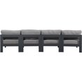 thumbnail image 3 of Meridian Furniture Nizuc Grey Outdoor Patio Modular Sofa, 3 of 9