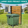 thumbnail image 7 of Slsy Air Conditioner Fence Outdoor Privacy Screens, 1 Panel 38" W x 60" H Wood Fence Panels Trash Can Fence with Metal Stakes, Pool Equipment Enclosure Fence for Outside, 7 of 7