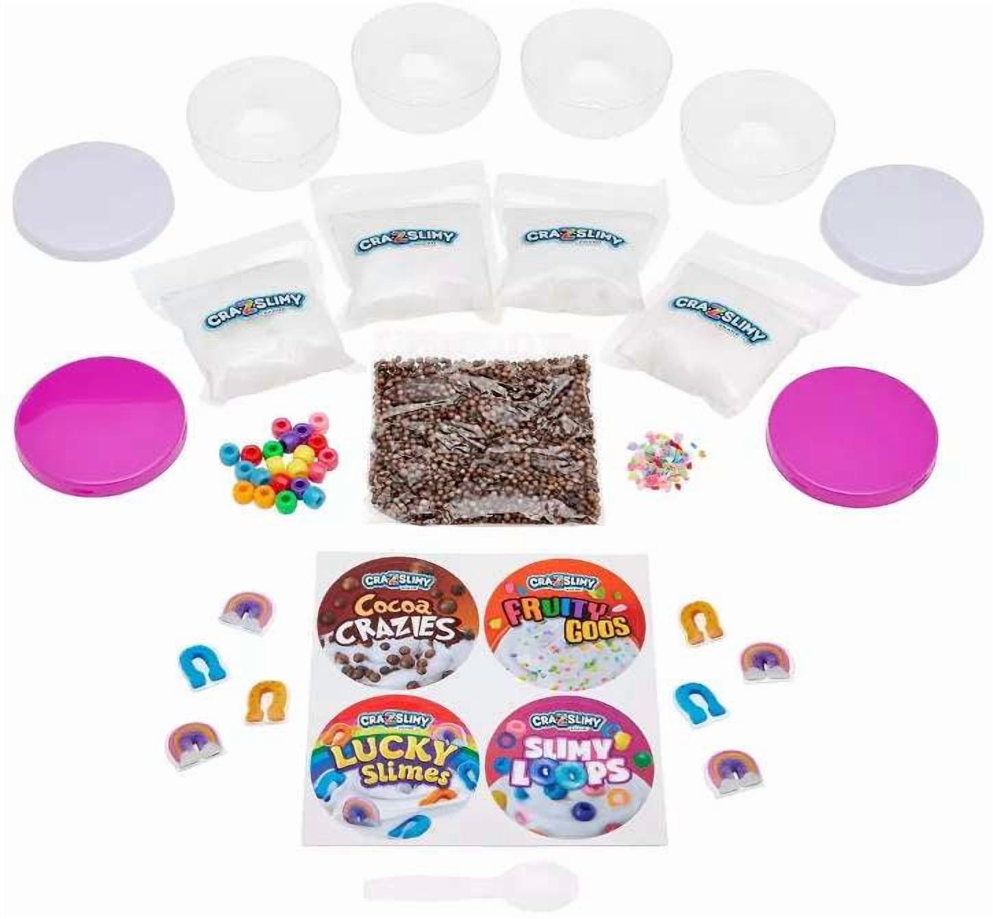 Cra-Z-Slimy Ultimate Slimy Cereal 4-Pack Set - Walmart.com
