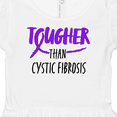 thumbnail image 4 of Inktastic Tougher than Cystic Fibrosis Girls Baby Dress, 4 of 5