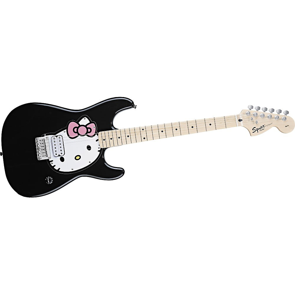 Squier Hello Kitty Stratocaster Electric Guitar - Walmart.com - Walmart.com
