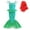 Dress+Wig, variant on Girls Mermaid Costume Princess Dress Up Outfits with Accessories Birthday Party Halloween Cosplay