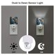 thumbnail image 3 of Fotbe Cute Koi Fish Serenity Luz Nocturna LED, Luz de Noche con Sensor de Luz Natural de Anochecer a Amanecer, Se Enchufa a la Pared, Blanco Cálido 0.5W-US, 3 of 7