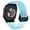 Black+Blue, variant on Dwitch Transparent Silicone Band Compatible with Apple Watch Band Ultra 49mm 45mm 44mm 42mm For Men,Soft Wristbands Waterproof Replacement Luxury Strap for iWatch Series 9 8 7 6 5 4 SE,Black+Orange