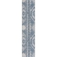 thumbnail image 4 of Unique Loom Outdoor Bohemian Collection Area Rug - Anthro (3' 3" x 14' 1" Runner Blue/Ivory), 4 of 6