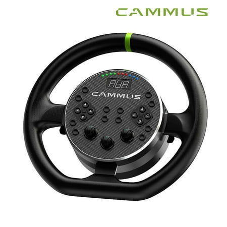 CAMMUS C5 Racing Steering Wheel Direct Drive Wheel Base for PC Games