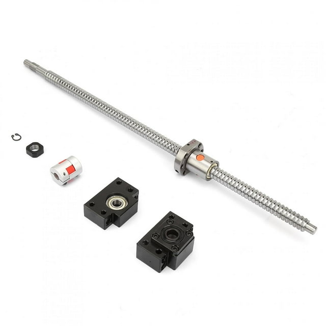 Ball Screw Set,500mm Ball Screw +Nut Ball Screw Coupling SF Ball Screw Class Leading Features