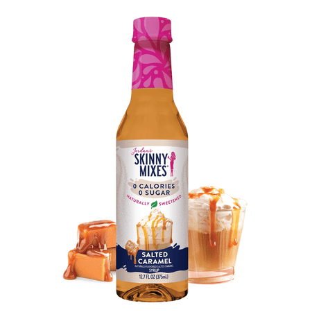 Jordan's Skinny Mixes Naturally Sweetened Salted Caramel Syrup, 375 mL