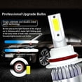 thumbnail image 6 of For Jeep Grand Cherokee 2005-2010 LED Headlight Hi/Lo Beam + Fog Light Bulbs Kit, 6 of 6