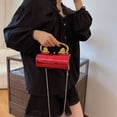 thumbnail image 4 of Acrylic Clutch Purse Cylinder Women Shoulder Bag with Chain Crossbody Bag Hobo Bag for Wedding Prom Party, 4 of 4