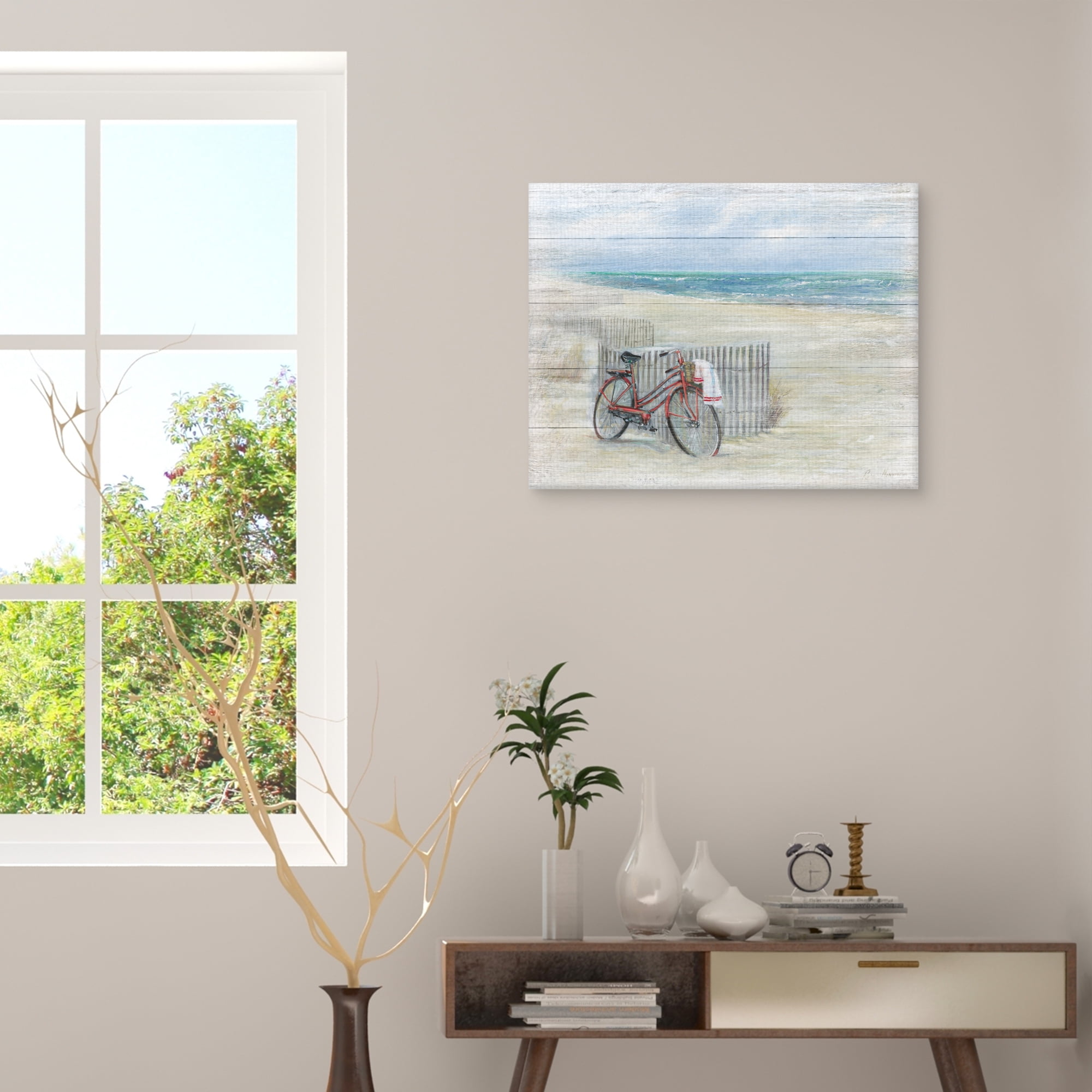 Beach Happy Place by Ruane Manning Canvas Art Print