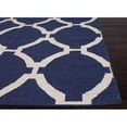thumbnail image 4 of Jaipur Living Maroc 2' x 3' Flat Weave Wool Rug in Blue and Ivory, 4 of 4