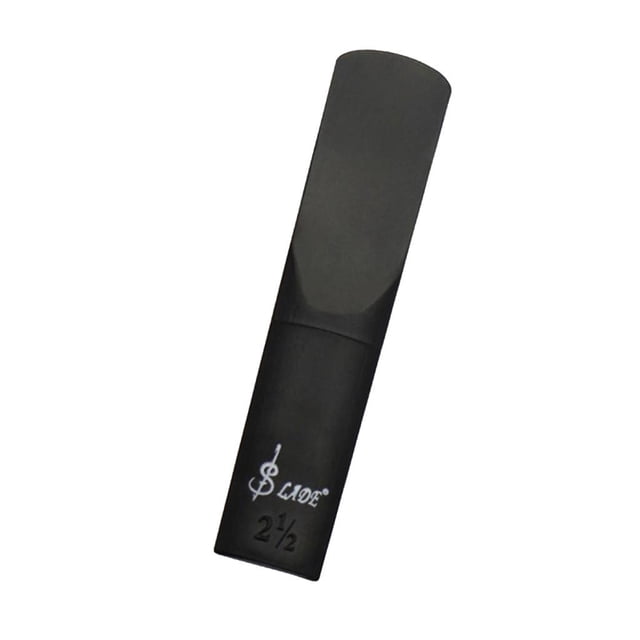 Reed de plástico ABS Sunnimix 2.5 para accesorios de Saxofón alto negro