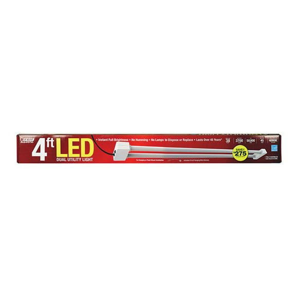 Feit Electric 3501707 4 Pi 2-Lumière Magasin Lumière LED Luminaire Utilitaire