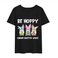 thumbnail image 2 of Easter Be Hoppy Gnome Matter What Print Casual T-Shirt Women T Shirt Summer Casual Short Sleeve Harajuku Tops Unisex Tops, 2 of 5
