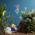 thumbnail image 3 of BESTYASH 4Ud Decorativas Flotantes De Para Acuario PVC Fácil Limpieza Multicolor, 3 of 8