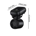 thumbnail image 6 of Clip-On Hat Fan, 2 Inch Mini Portable Rechargeable Fan with 3 Speeds, Foldable Personal Cooling Fan for Baseball Cap, Visor Hat, Travel, Sports, Outdoor, 6 of 6