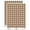 Brown, variant on Letter A Uppercase Felt Marker Font Round Sticker Set - Rainbow - Gloss Finish - 0.50" Size