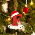 thumbnail image 1 of Colgante de letras para decoración de árbol de Navidad, 26 letras, acrílico, para el hogar, vacaciones, bricolaje, Navidad 2024, adorno de decoración de Año Nuevo, navidad, 1 of 6