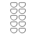 thumbnail image 1 of Belt Loop,15mm 10PCS D Rings Belt Ring Built for Precision, 1 of 8