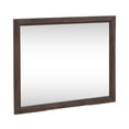 thumbnail image 3 of Liberty Furniture Modern Edge Landscape Mirror for Bedroom Dresser Mount - Caffe, 3 of 6