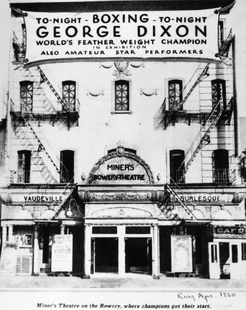 New York Bowery Theater. /Nminer'S Theatre On The Bowery, New York