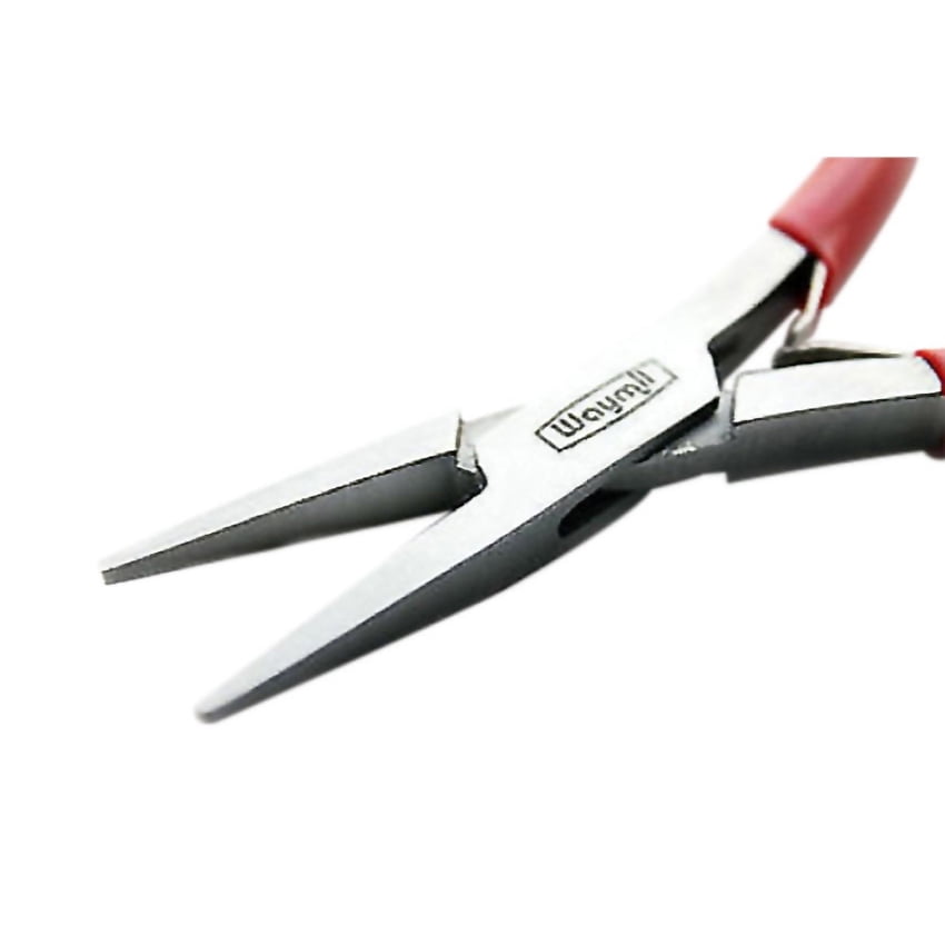 Waymil Flat Nose Micro Plier 5” Jewelry Beading, Hobby Crafts, Wire Work Pliers