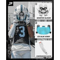 thumbnail image 3 of Sinister Football Gloves - VPS1 by Phenom Elite (YL), 3 of 4