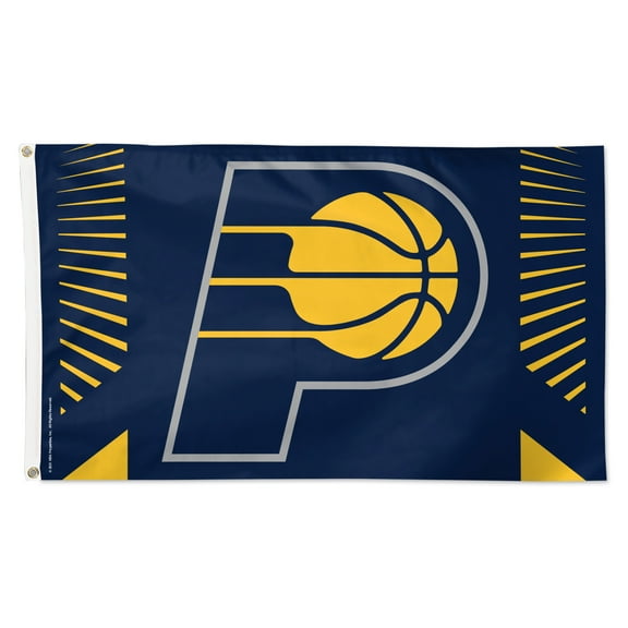 WinCraft Indiana Pacers 3' x 5' Vertical Stripe Deluxe Single-Sided Flag