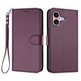 thumbnail image 2 of GANGXUN Wallet Case for iPhone 16 – Magnetic Closure, RFID Blocking, Wrist Strap, Wireless Charging Compatible, 2 of 6