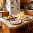 thumbnail image 6 of 10Pcs Patriotic Party Decorations, 7 Inch 250 Years Paper Plates, 4th of July Patriotic Dessert Plates, Disposable Red Blue White USA Flag Tableware, 6 of 6