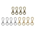thumbnail image 4 of GUOOL 12PCS 360 degree Swivel Lobster Clasps Clips Snap Hook Craft Handbag Key Accessory, 4 of 9