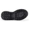 thumbnail image 4 of FitVille Extra Wide Mens Slip on Hiking Shoes Trekking Loafers with Arch Support, Black, 12 x-Wide, 4 of 6