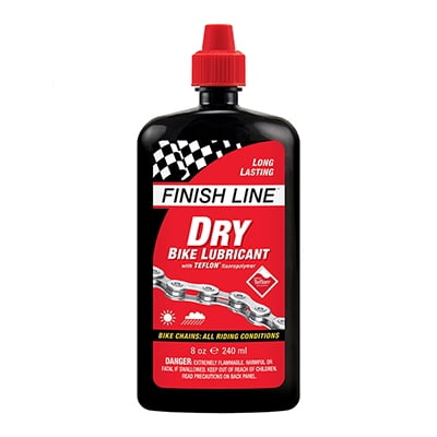 FINISH LINE LUBE F-L DRYLUBE TEF 8oz DRIP BOTTLE (The Best Chain Lube)