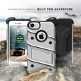 thumbnail image 4 of iPhone X / 8 / 8 Plus / 7 / 7 Plus / SE Case Zizo Bolt Tempered Glass Screen Holster and Kickstand, 4 of 9