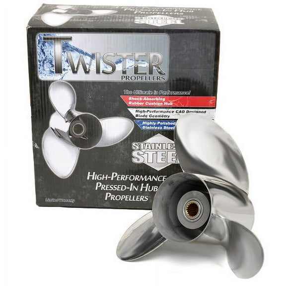 Michigan Wheel Boat Twister Propeller 163146 | RH 13 7/8 x 23P Volvo SX